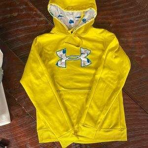 Embroidered Under Armour Hoodie Loose Fit Medium